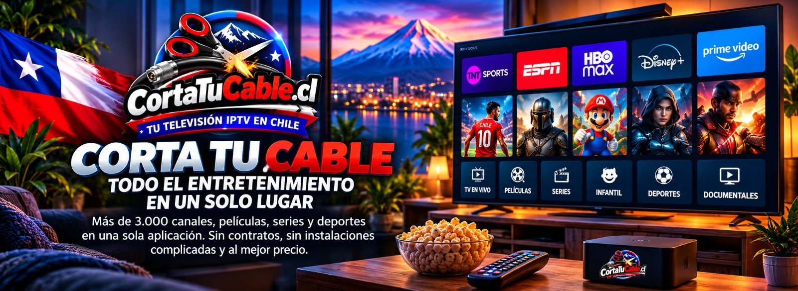 CortaTuCable.cl – Corta tu cable. Todo el entretenimiento en un solo lugar